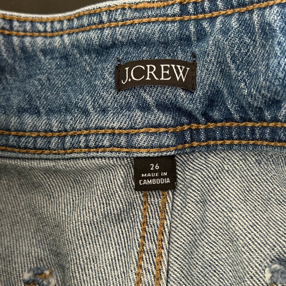 J. Crew Light Blue Straight Leg Jeans - Picture 4 of 6